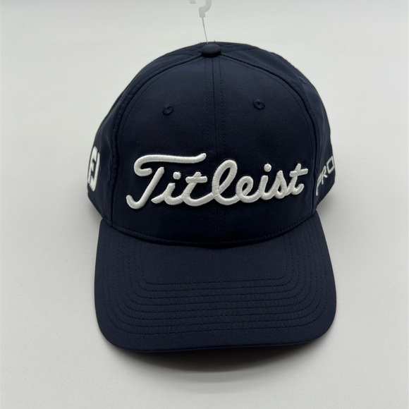 NEW TITLEIST Men's PRO-V1 "FJ" Tour Performance Golf Cap/Hat-Legacy Navy - Picture 1 of 8